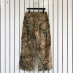 Camo Wide-Leg Denim Pants