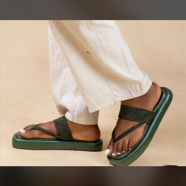 Cross-Strap Comfort Sandals