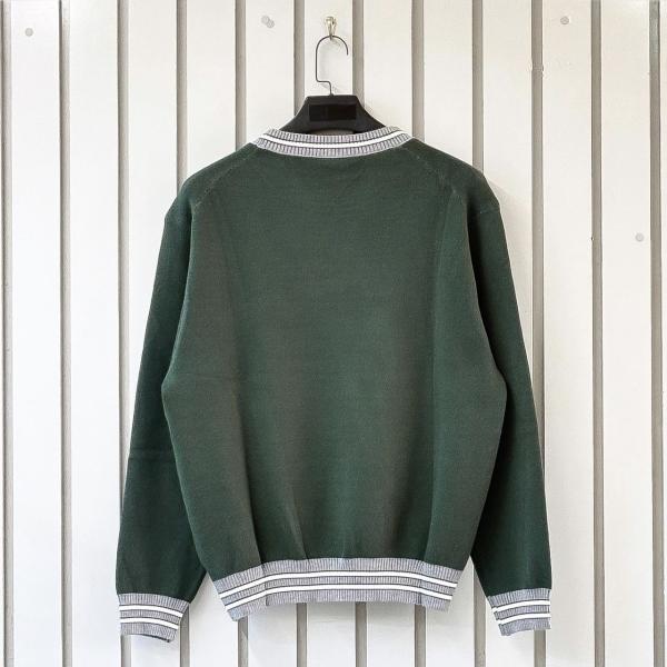 Stripe Graphic Sweater