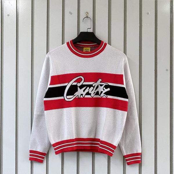 Stripe Graphic Sweater