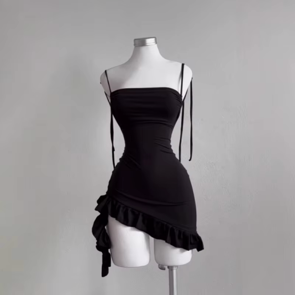 Sexy Sleelveless Backless Mini Dress