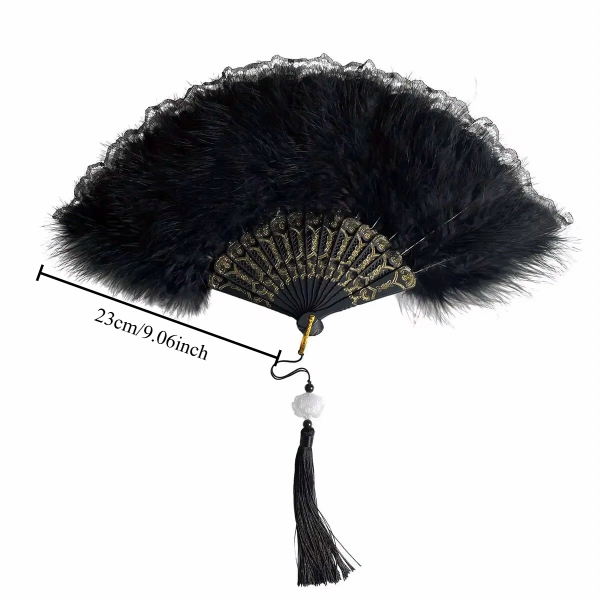 Chinese Style Vintage Retro Foldable Hand Fan