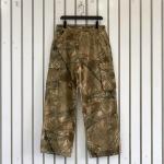 Camo Wide-Leg Denim Pants